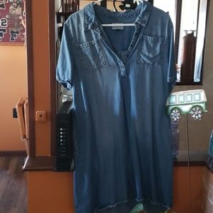 Denim dress